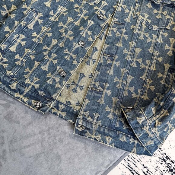 Chrome Hearts Double-Sided Logo Denim Jacket - Picture 6 of 9